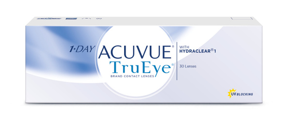 ACUVUE Контактные линзы 1-Day TruEye., 30 шт., -5.75 / 8.5/ 1 день ...