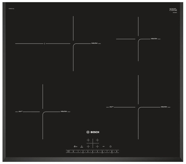 Индукционная панель bosch отзывы. Бош варочная панель pie631fb1e. Варочная поверхность электрическая Bosch pif651fb1e.