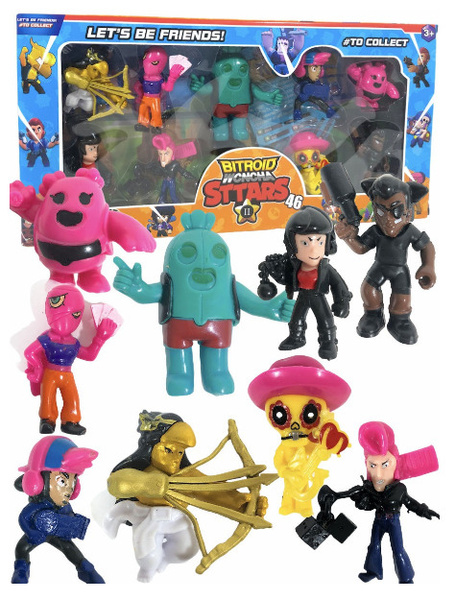 Игрушка фигурка Brawl Stars Набор героев Браво Старс - купить с ...