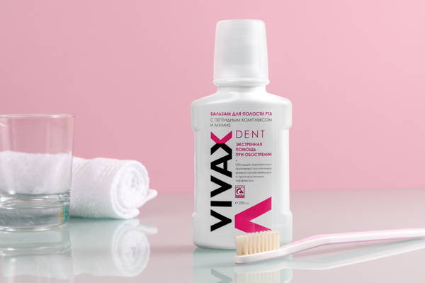 Бальзам ополаскиватель для зубов и полости рта Vivax против ...