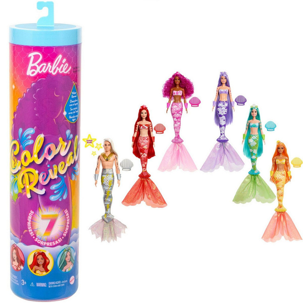 Barbie color reveal mermaid amazon sale