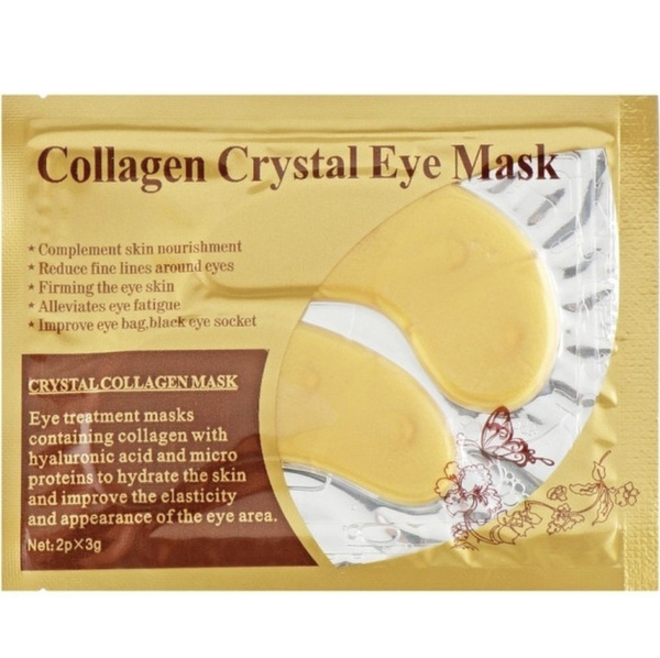 Патчи гидрогелевые/collagen crystal eye mask купить с доставкой по выгодным ценам в интернет