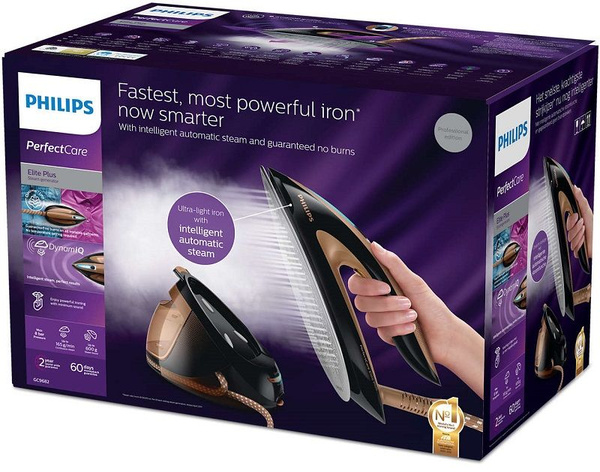 Philips Парогенератор PerfectCare Elite Plus GC9682/80, черный - купить ...