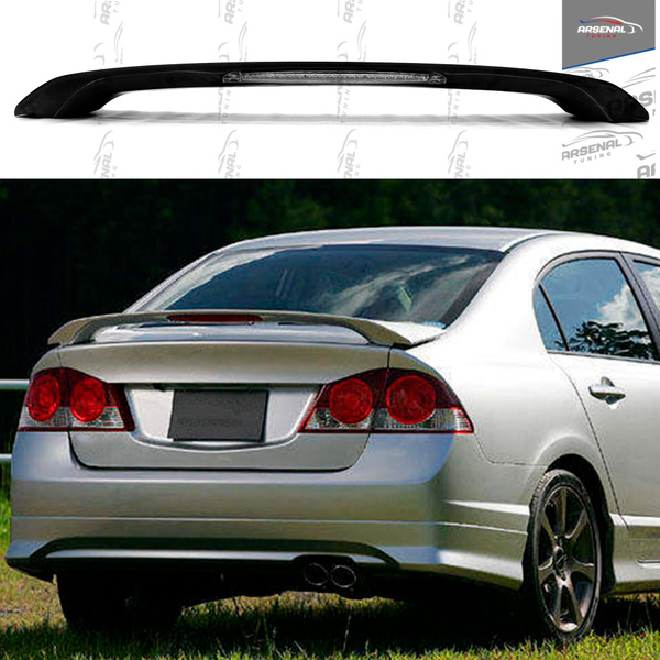 Спойлер Modulo для автомобиля Honda Civic 4D (Хонда Цивик 4Д) (2006 ...