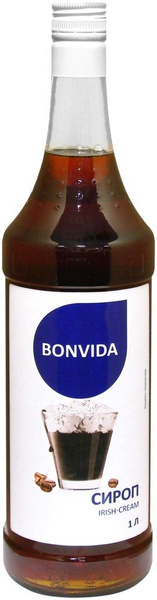 Сироп BONVIDA со вкусом Айриш-крим, 1 л - купить с доставкой по ...