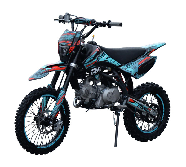 Питбайк Regulmoto SEVEN MEDALIST 17/14, Черно-синий (204386-2) - купить ...