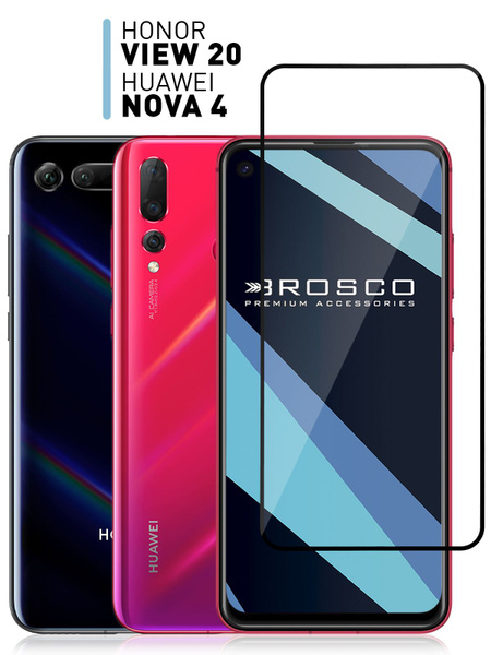 Защитное стекло на Honor View 20 и Huawei Nova 4 (Хонор Вью 20 и Хуавей ...