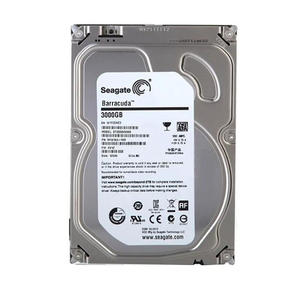 3 ТБ Внутренний жесткий диск Seagate 3,5" HDD SATA 6 Гбит/с ...