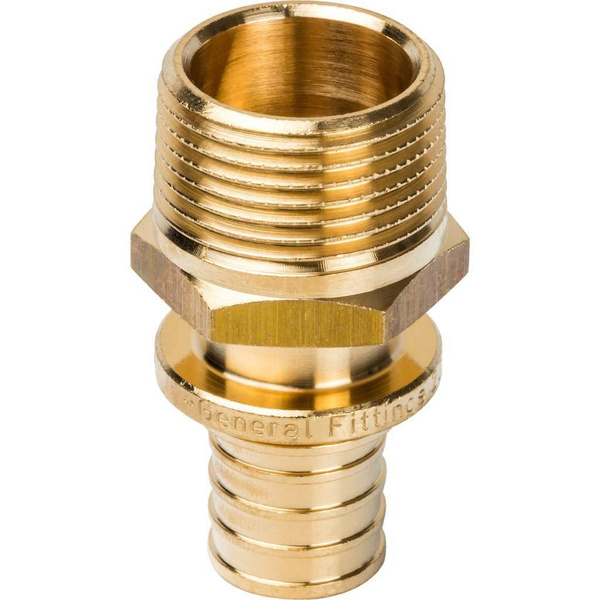 Переходник STOUT SFA-0001-002034 с наружной резьбой 20xR 3/4" для труб ...