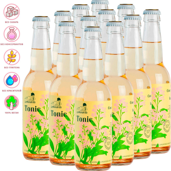 Напиток газированный "Тоник питьевой" без сахара / Lemonardo Tonic ...