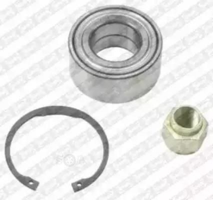 Подшипник ступицы (передний) для Citroen: C2, C3, Saxo, 1007, 206 - NTN ...