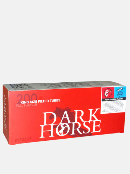 Гильзы DARK HORSE сигаретные для самокруток, 200 шт - купить с ...