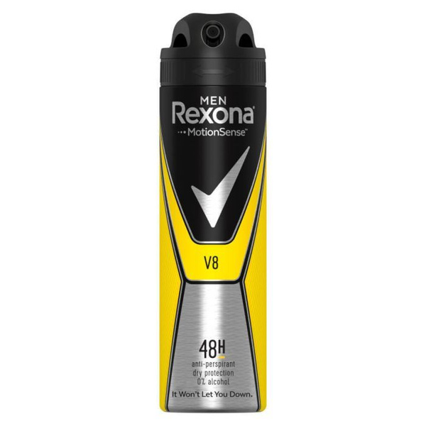 Rexona V8 Дезодорант спрей мужской 150 мл купить на OZON по низкой цене ...