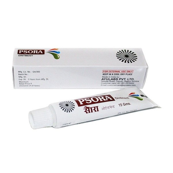 Psora Ointment/Псора, крем против кожных заболеваний, 15 г - купить с ...