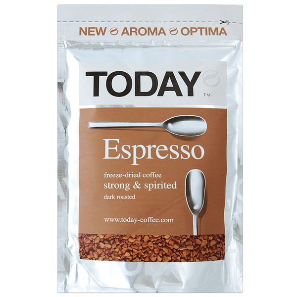 TODAY Кофе растворимый Espresso,75 г - купить с доставкой по выгодным ...
