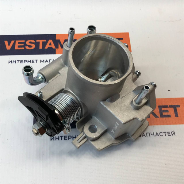 Увеличенная дроссельная заслонка ф52мм для Лада 2110, Приора, Калина ...