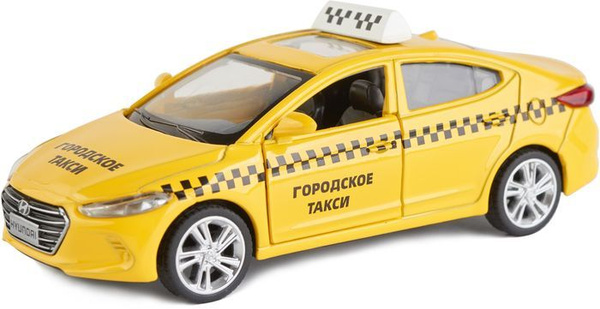 Игрушка для мальчиков машинка Hyundai Elantra Такси KariKids - купить с ...