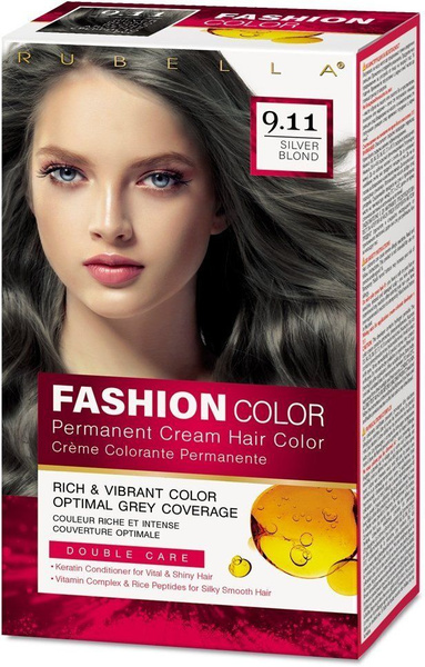 RuBella Fashion Color Краска для волос тон Серебрянный блондин Silver ...