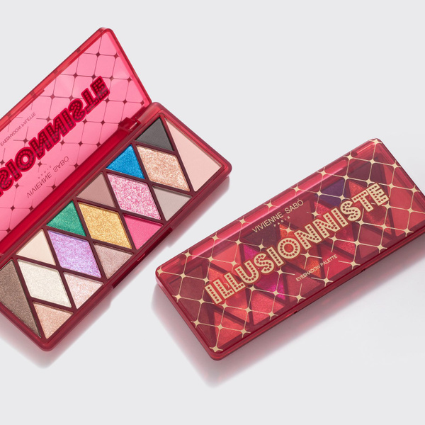 Палетка теней для век Vivienne Sabo Illusionniste, шелковистая текстура ...