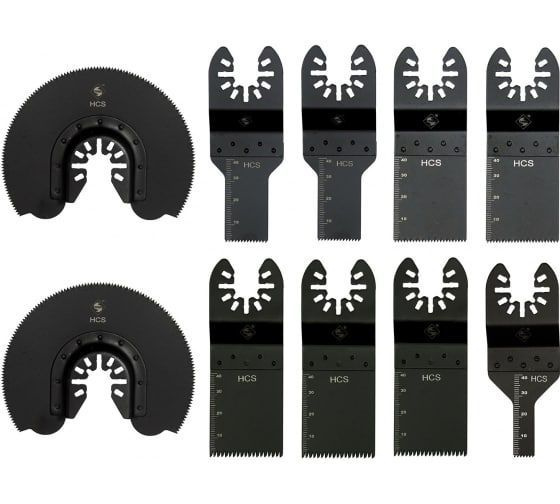 Набор пильных насадок Энкор МФЭ-260, 10 штук - купить с доставкой по ...