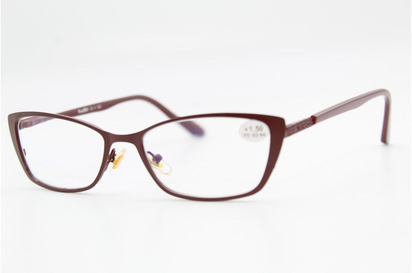 Готовые очки для зрения с флекс дужками, "антиблик" (красные) - купить ...