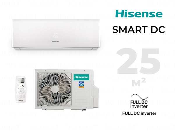 Настенный кондиционер Hisense SMART DC Inverter AS-09UR4SYDDB1G/AS ...