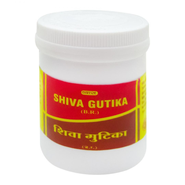 Шива Гутика (Shiva Gutika) для укрепления и омоложения организма Vyas ...