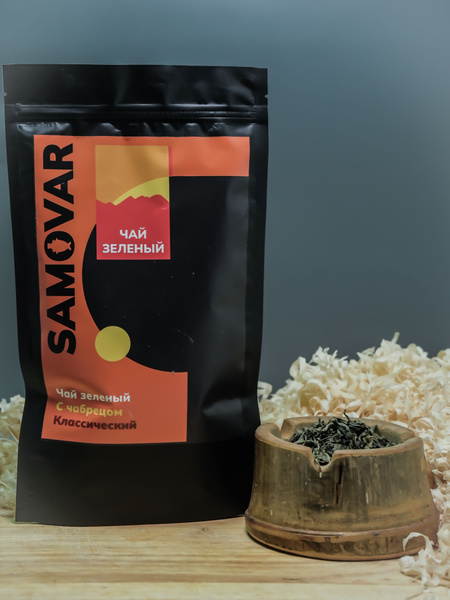 Чай SAMOVAR зелёный с чабрецом 100г - купить с доставкой по выгодным ...