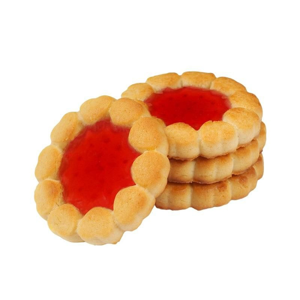 Деловой Стандарт Печенье сдобное Cookies with cherry marmalade, 425 г ...