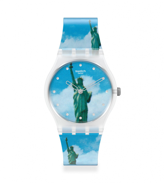 Женские наручные часы Swatch NEW YORK BY TADANORI YOKOO - купить с ...
