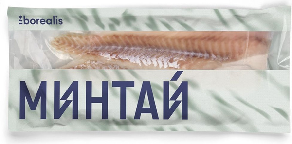 Минтай филе Borealis, замороженное, 650 г - купить с доставкой по ...