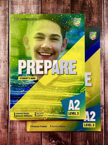 Prepare A2 Level 3.(ПОЛНЫЙ КОМЛЕКТ) Student Book. Workbook+ Webcode ...
