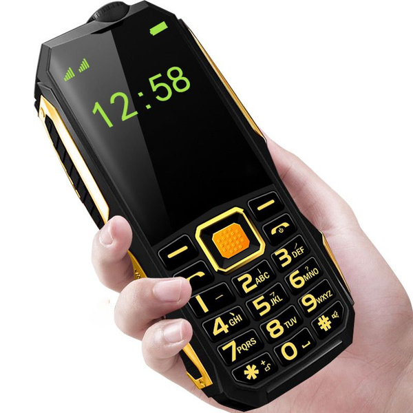 Мобильный телефон с 2 SIM, 32Мб, Micro SD, водонепроницаемый ...