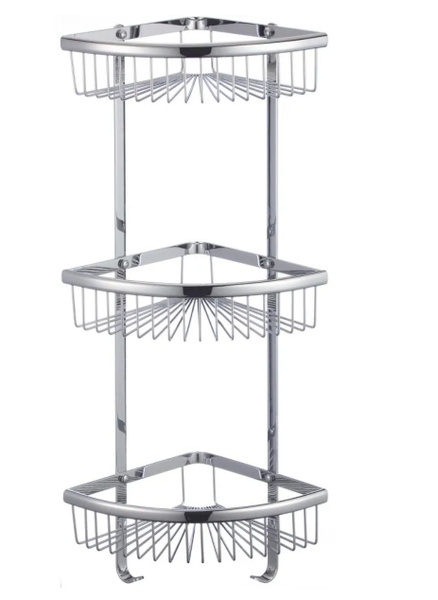 Полка для ванной комнаты Ganzer 3 ярусная - купить по выгодным ценам в ...