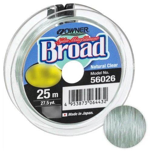 Монофильная леска для рыбалки OWNER Леска Broad зимняя по 25 м купить c ...