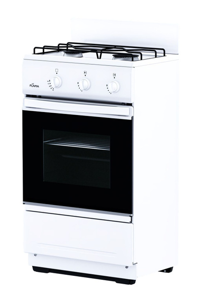 Газовая плита Flama CG 3202 W, газовая духовка, белый - купить по ...