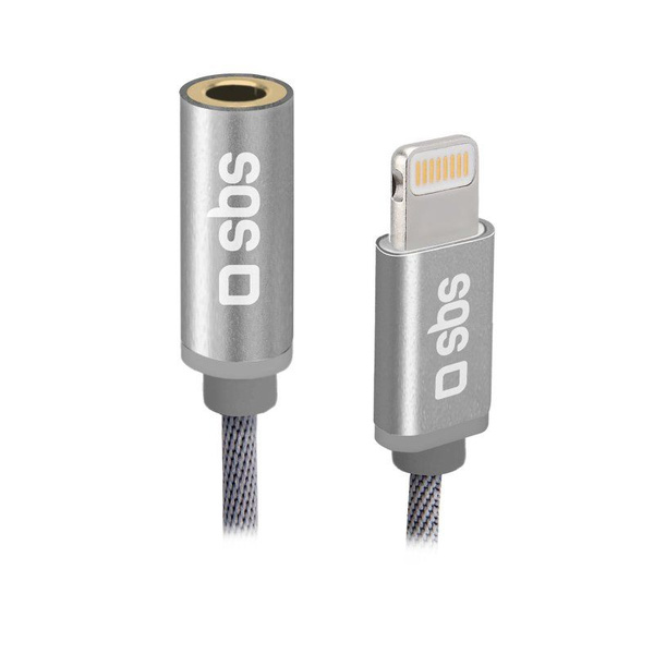 Переходник SBS Mobile разъем Apple Lightning - джек "мама" 3,5 мм, 15 ...