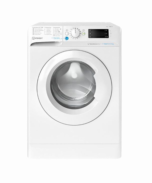 Узкая стиральная машина Indesit BWSE 61051 WWV RU, 6 кг, белый купить ...