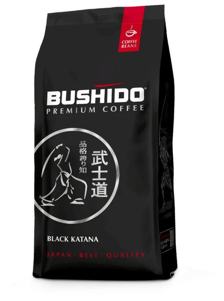 Кофе в зернах BUSHIDO Black Katana 1 кг - купить с доставкой по ...