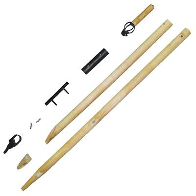 Набор для косы деревянное: косовище 80см и 105см ручка крепление ...