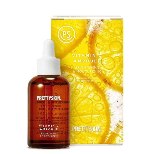 Характеристики Сыворотка для лица ампульная с витамином С PRETTYSKIN ...