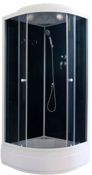Душевая кабина Parly Classic CM101 100х100, с поддоном, монтаж без ...