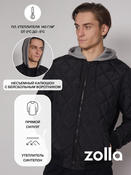 Бомбер Zolla - купить с доставкой по выгодным ценам в интернет-магазине ...