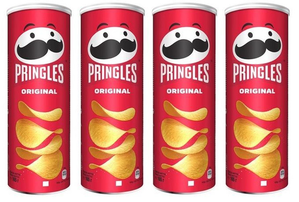 Pringles Чипсы картофельные Original, 165г, 4 шт - купить с доставкой ...