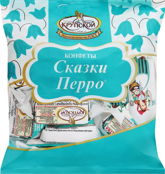 Конфеты Фабрика имени Крупской Сказки Перро 200 г - купить с доставкой ...