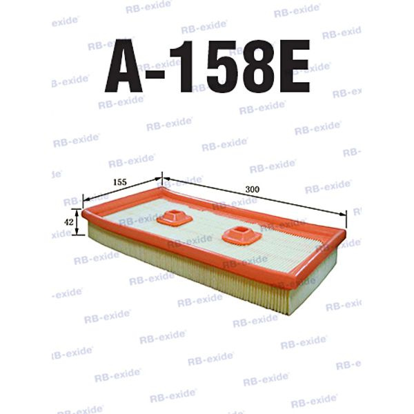 Фильтр воздушный RB-exide A158E - купить по выгодным ценам в интернет ...
