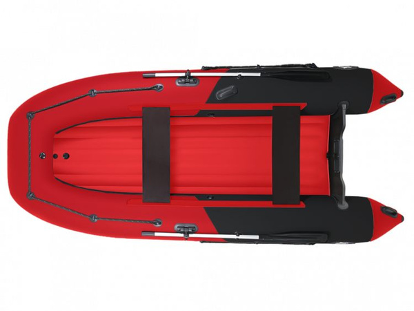 Надувная лодка НДНД Grouper 350, серо-красный - купить по выгодной цене ...
