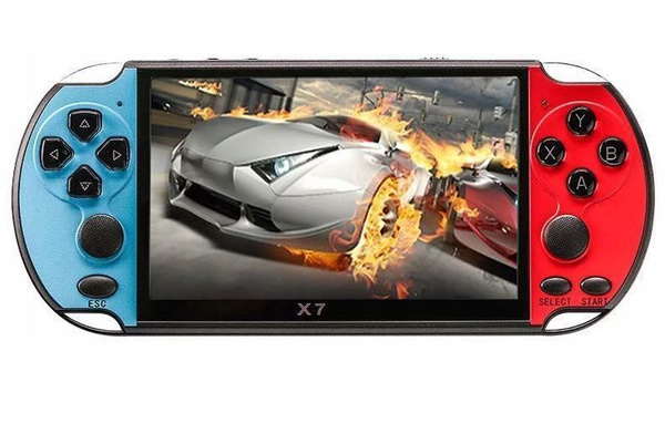 Игровая приставка, беспроводная консоль портативная для детей X7 Plus ...