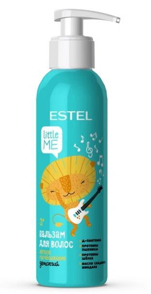 Estel Little Me Детский бальзам для волос, Легкое расчёсывание, 250 мл ...