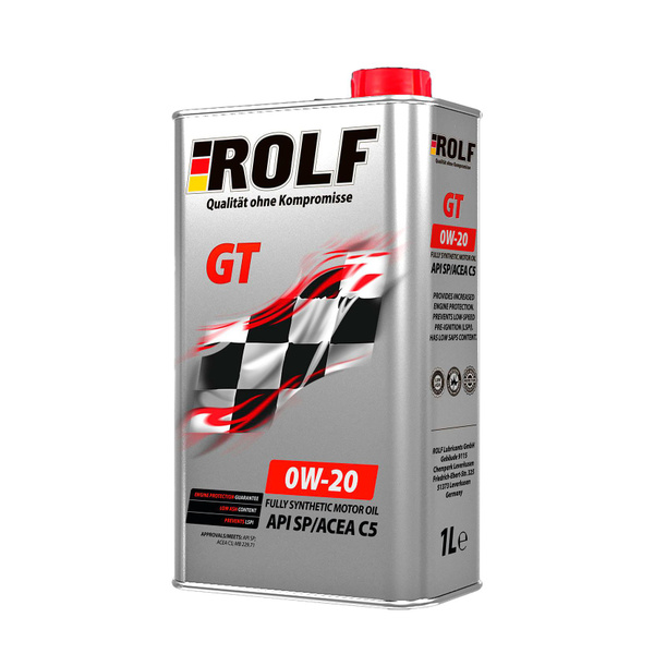 Моторное масло ROLF GT 0W-20 - купить в интернет-магазине OZON (935249889)